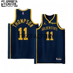 Dres Golden State Warriors Klay Thompson 11 Jordan 2022-23 Statement Edition Navy Swingman - Dječji